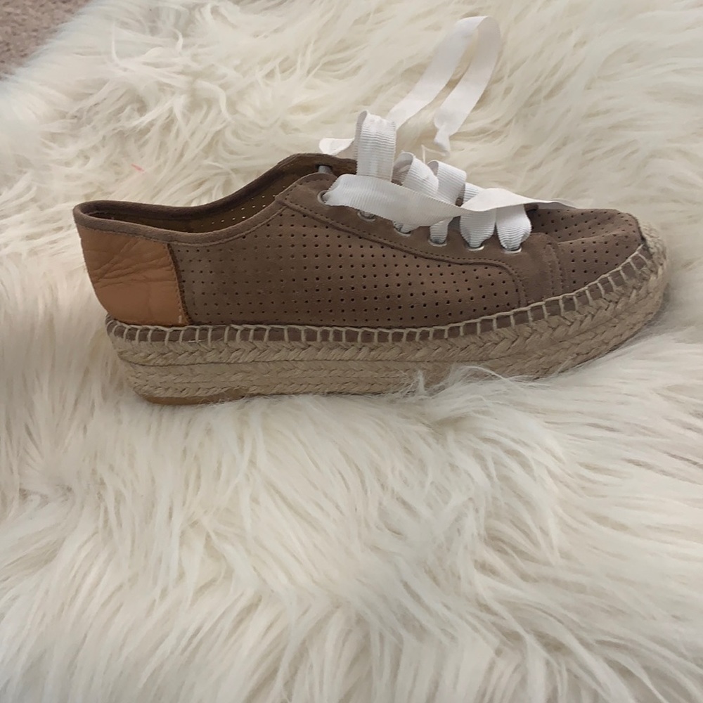 Matt Berson ribbon lace platform shoes